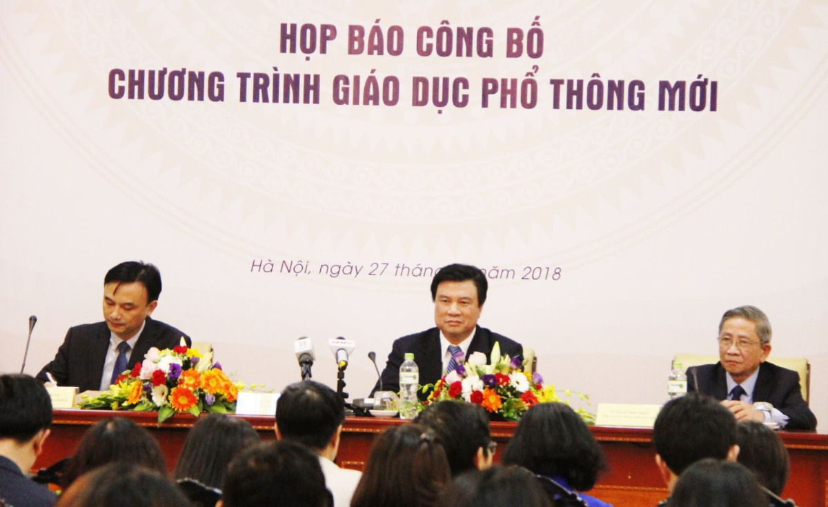 Chương trình giáo dục phổ thông mới